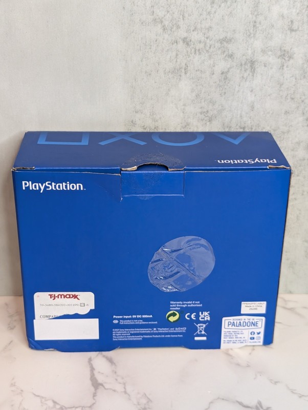 PlayStation 4 PS4 Controller Alarm Clock by PALADONE Black White USB input gallery
