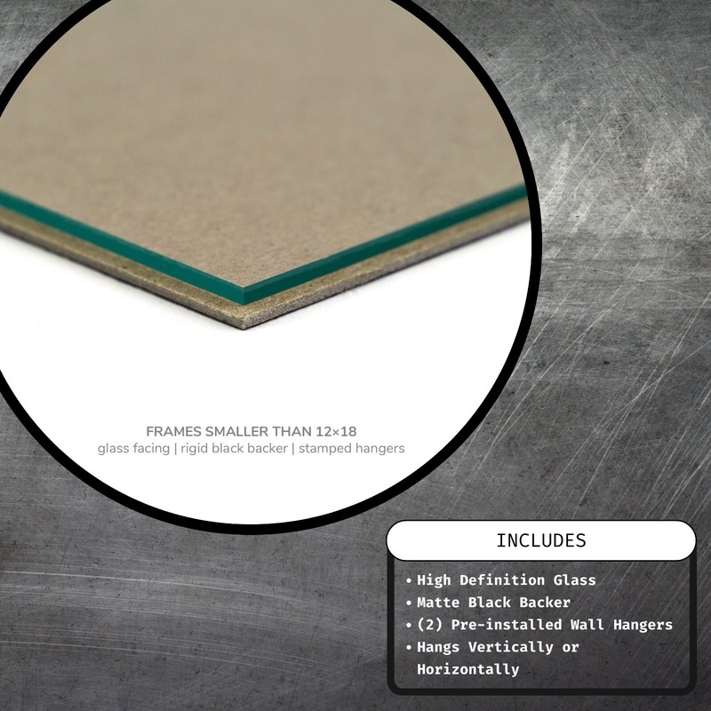 Craig Frames 1" Wide Modern Satin Black Picture Frames, Uncommon Sizes 4x9-17x33 gallery