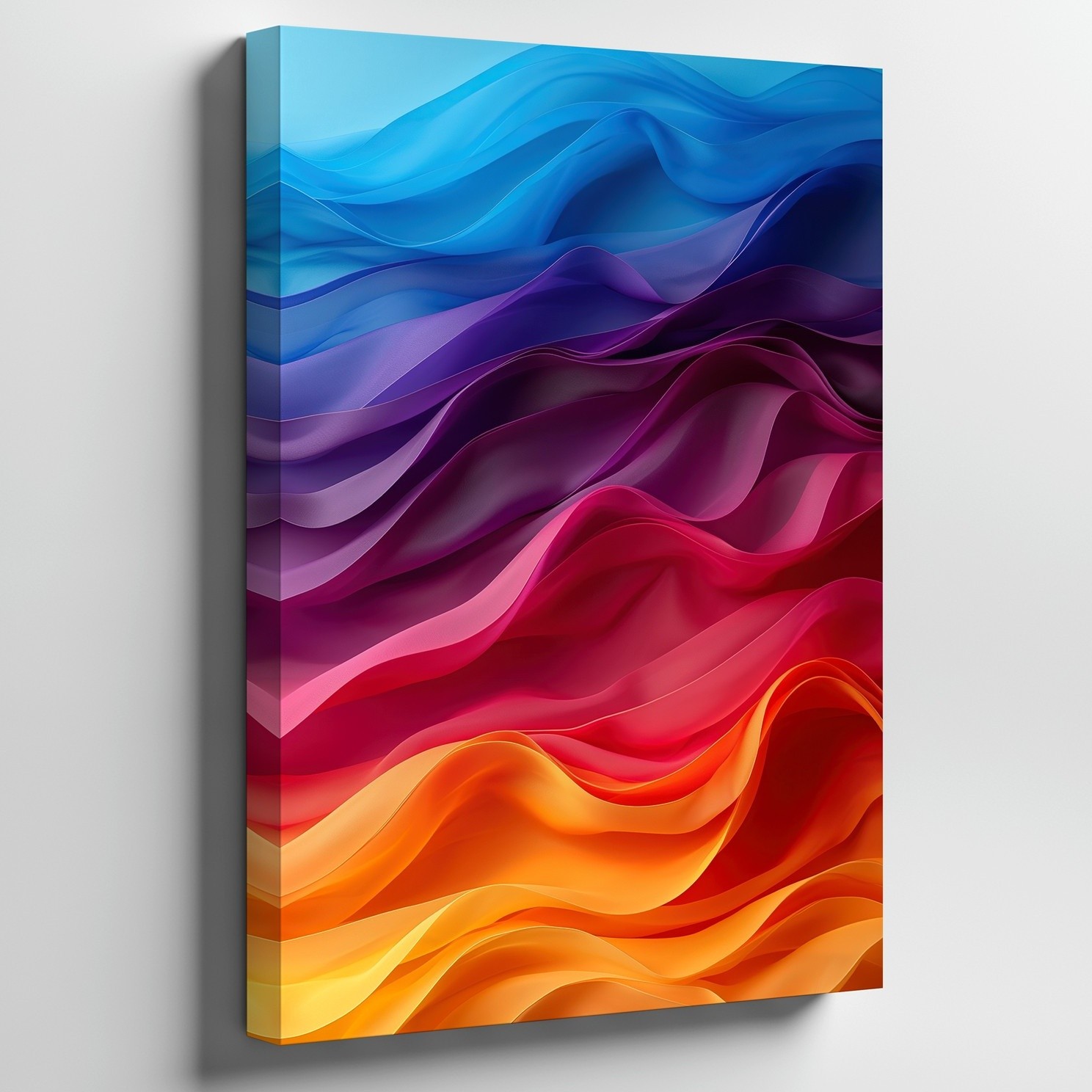 Wall Art Create An Abstract Composition Featuring Flowing Layers Of Translucent gallery
