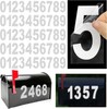 4" Reflective Mailbox Numbers Sticker (0-9, 5 Sets) Strong Self Adhesive Vinyl gallery