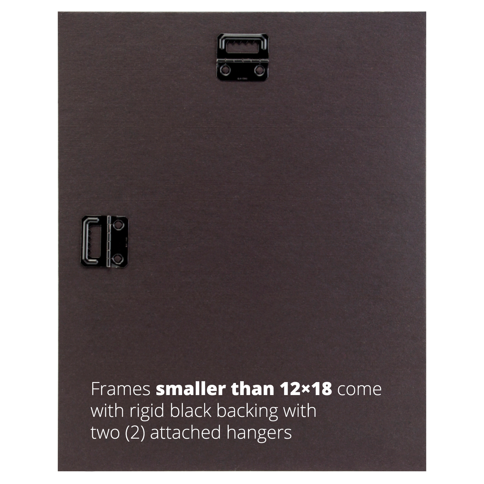 Craig Frames, 12x12 Black Picture Frame, White Mat, Opening for 8x8 Print 4-Pack gallery