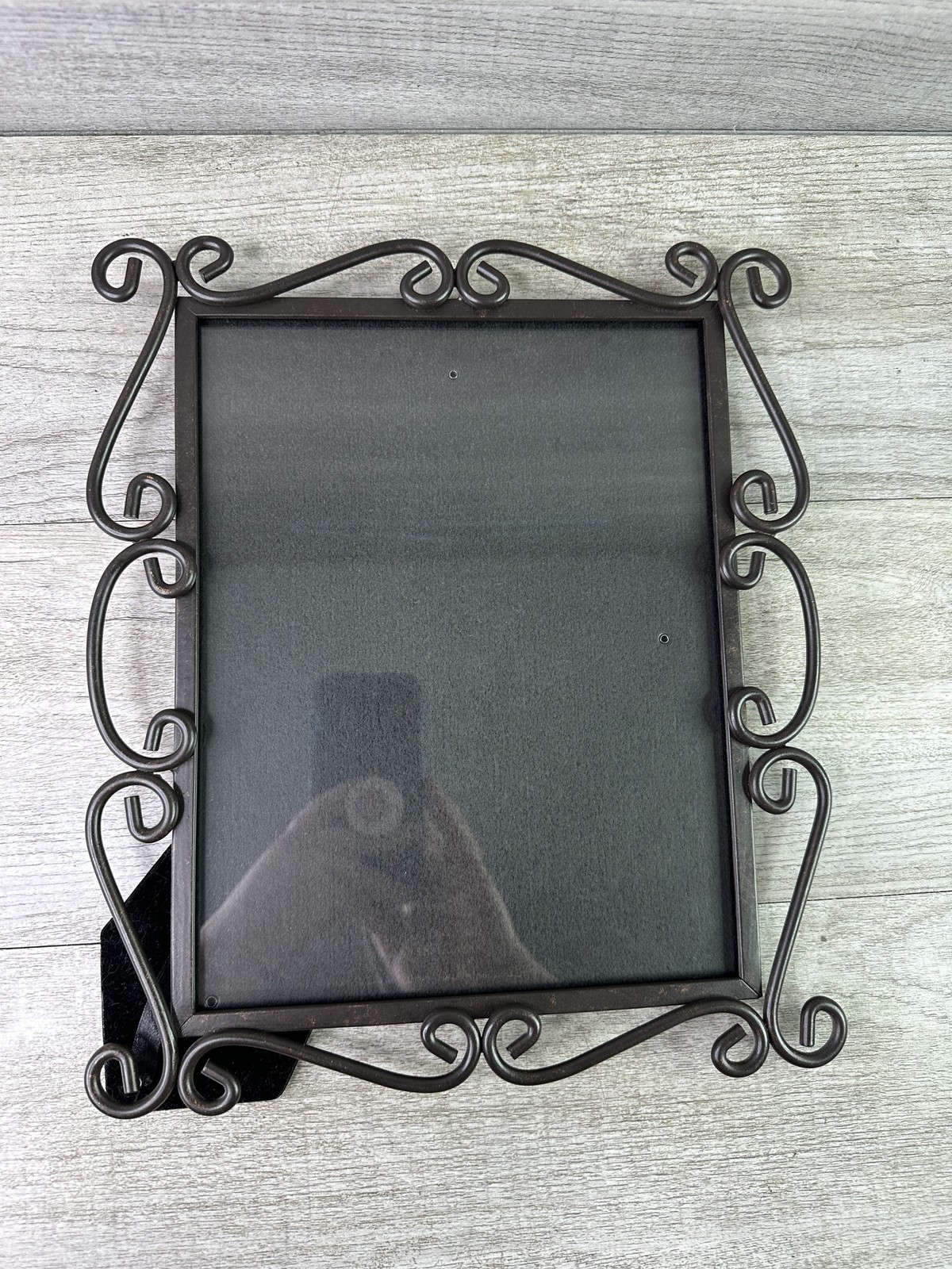 Fetco Home Decor Ornate Scrollwork Metal Picture Frame 8x10 Bronze Brown gallery