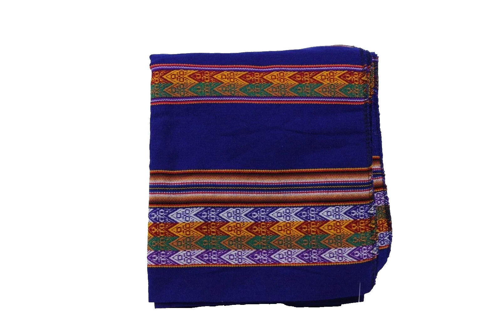 Authentic Peruvian Aguayo Blanket - Handwoven Andean Textile gallery