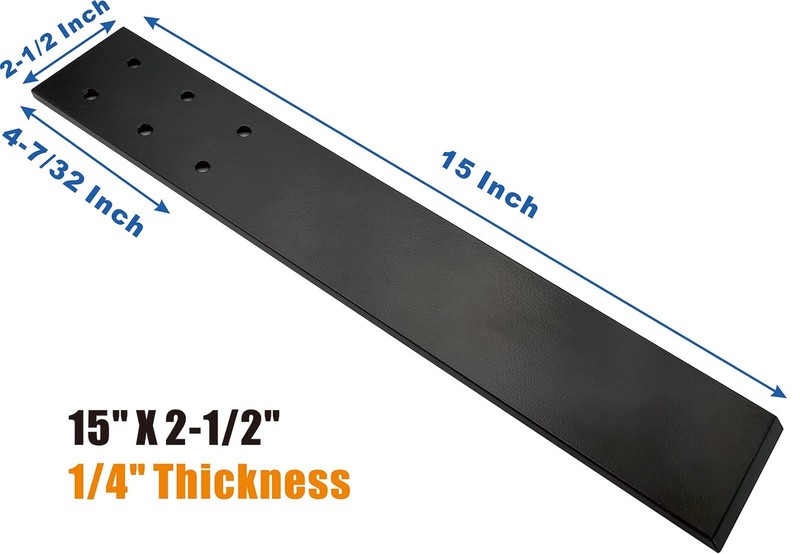 3-Pack Countertop Support Brackets, Top Mount, Solid Heavy Duty Knee Wall Hid... gallery