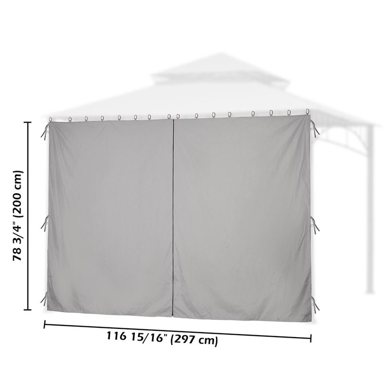 10x6.5ft Universal Replacement Panel Side Wall Gazebo gallery