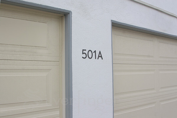 ADDRESS NUMBERS Black Metal Flush Mount Easy Read Street Home House Door Number gallery