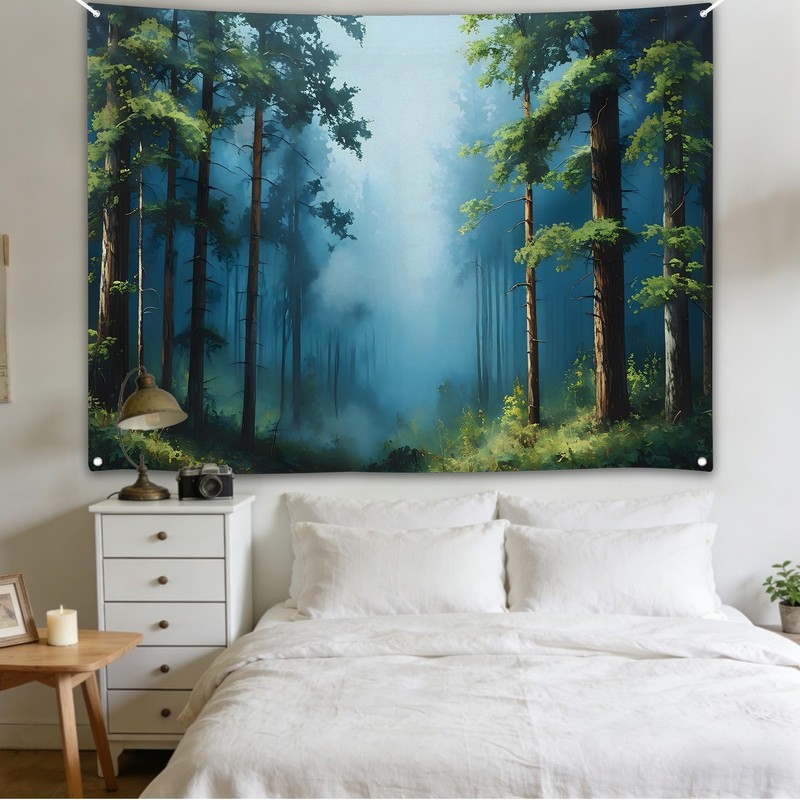 Kosydown Basic Forest Tapestry Decoration Magic Tapestry for Home Decor Lands... gallery