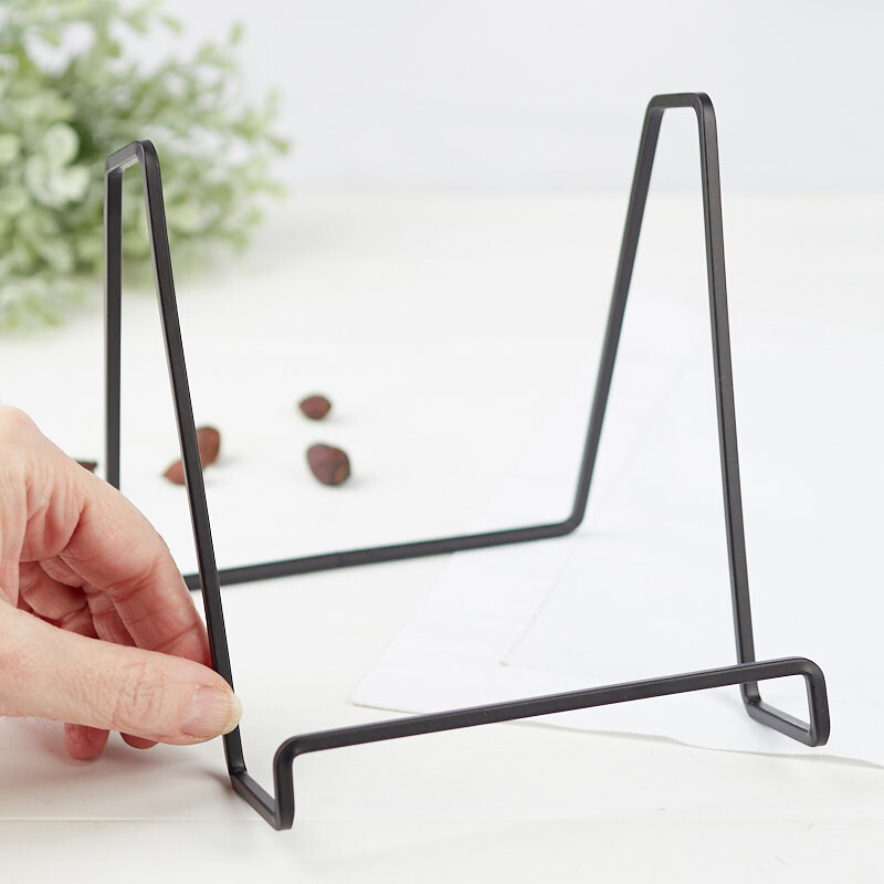 Factory Direct Craft Black Metal Display Easel | 3 Pieces gallery