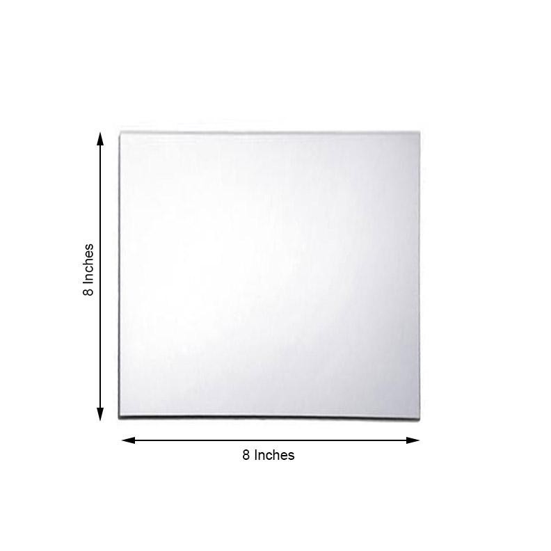 36 pcs 8" Square MIRRORS Wedding Party Reception CENTERPIECES Wholesale Supplies gallery