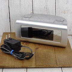 Brookstone 4521 TimeSmart Self-Setting Clock Digital Dual Alarm AM/FM Radio #1