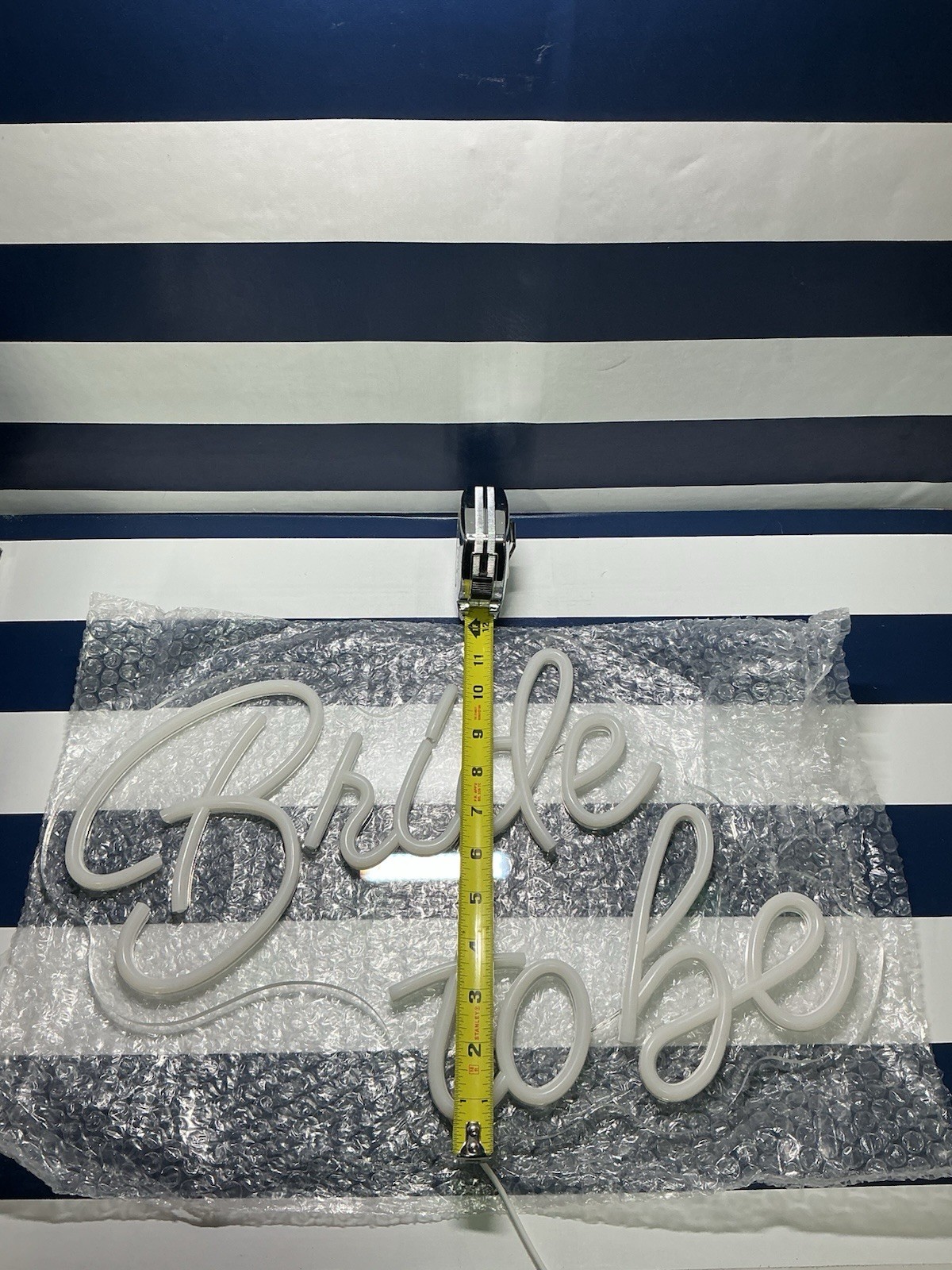 “Bride To Be” LED USB Powered Wall Sign For Bridal Shower, Engage, Wedding Party gallery