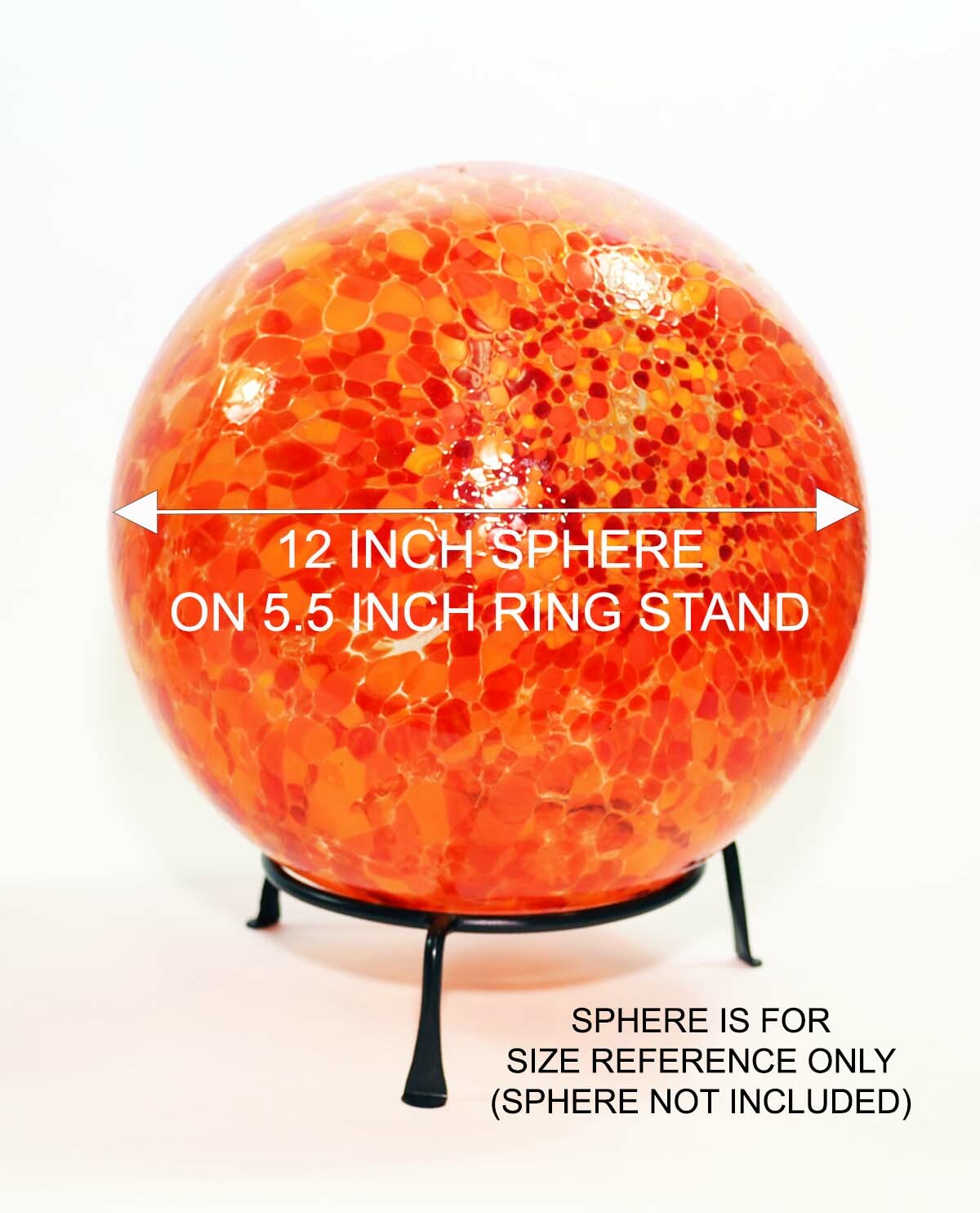 Basic Wrought Iron Display Ring Stand, Bronze Color- 5.5 Inches D x 2 Inches H gallery