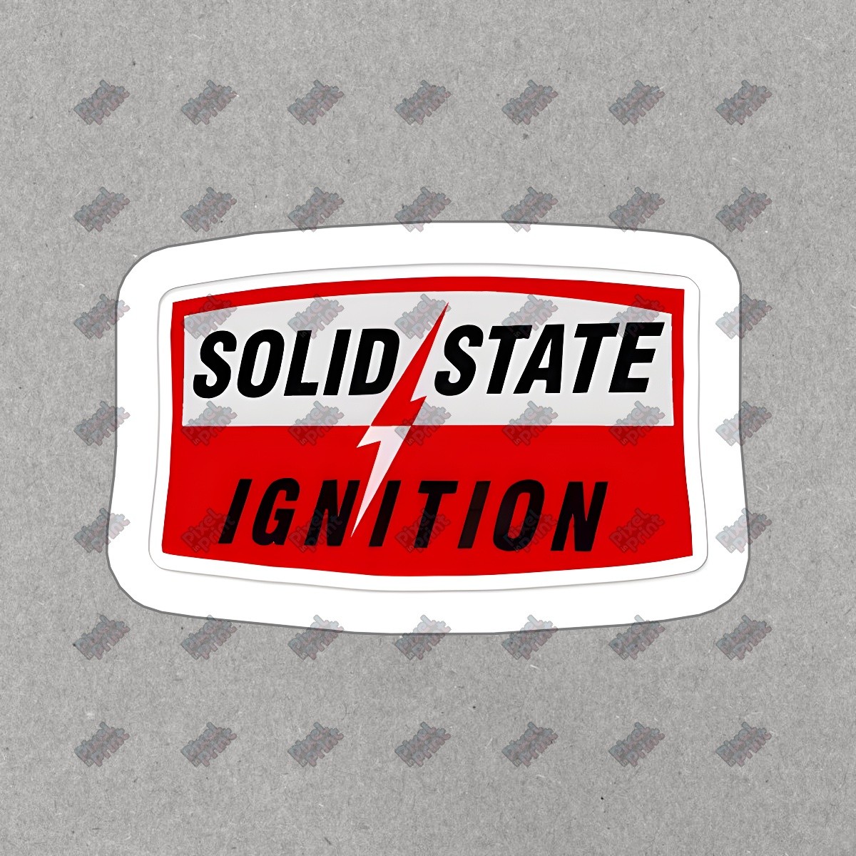 Solid State Ignition Vinyl Sticker Automotive Decal Perfect for Car #598804 gallery