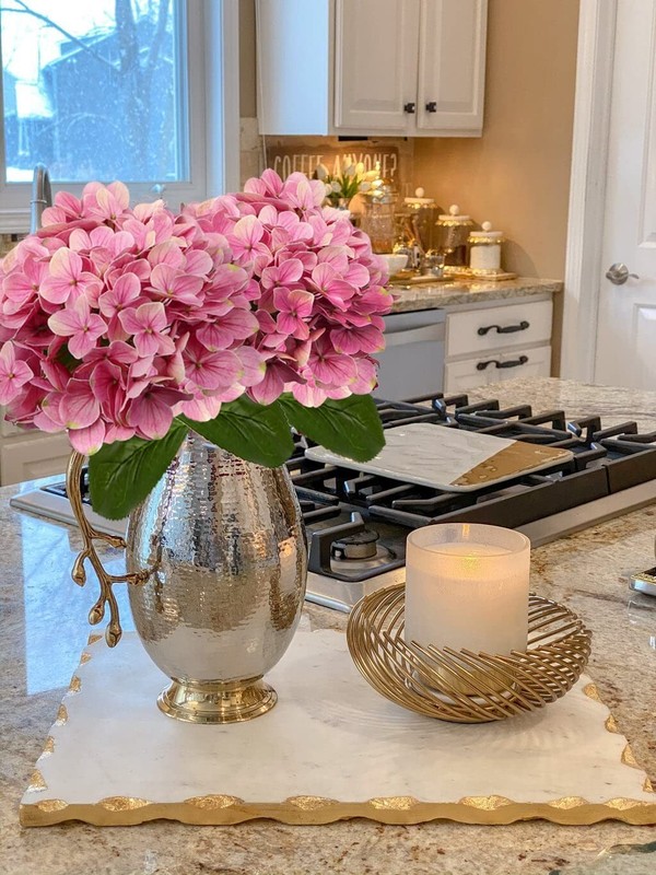 3pcs 25in Artificial Realistic Hydrangea Flowers 3D Real Touch 25in Extra Long gallery