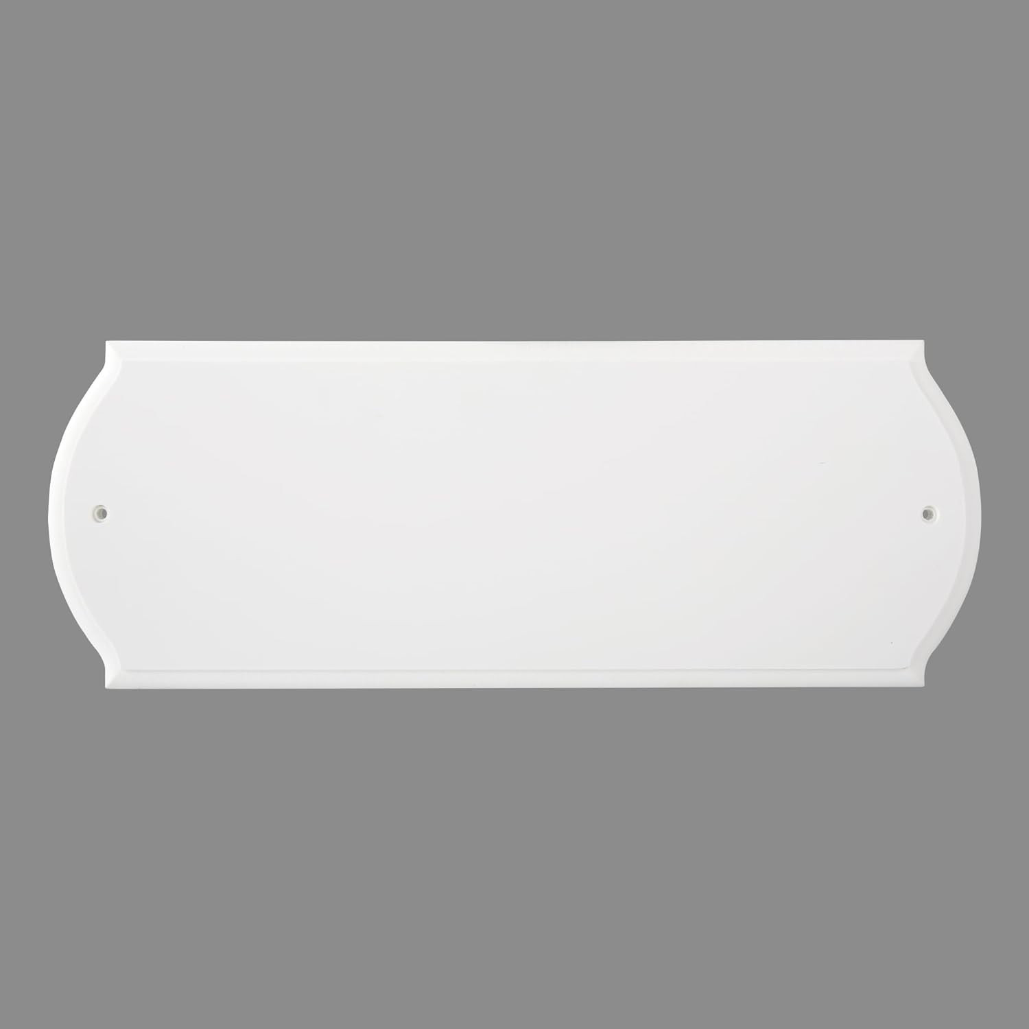 Paintable Address Plaque White Block, Modern Design, for DIY, Outside, Home, Str gallery