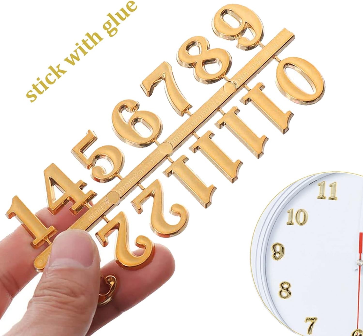 Clock Numerals Kit DIY Digital Numbers Arabic Number and Roman Number... gallery