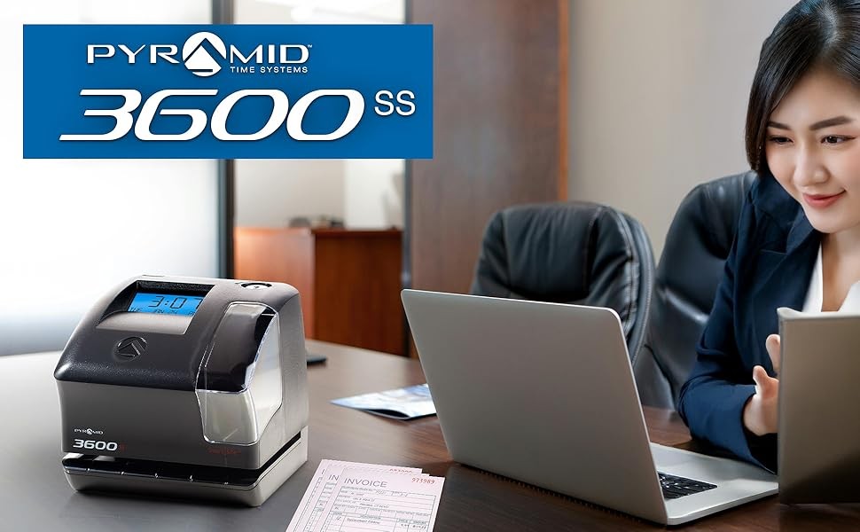 Pyrid Time Systems - 3600SS Funct Employee Time Clo and gallery
