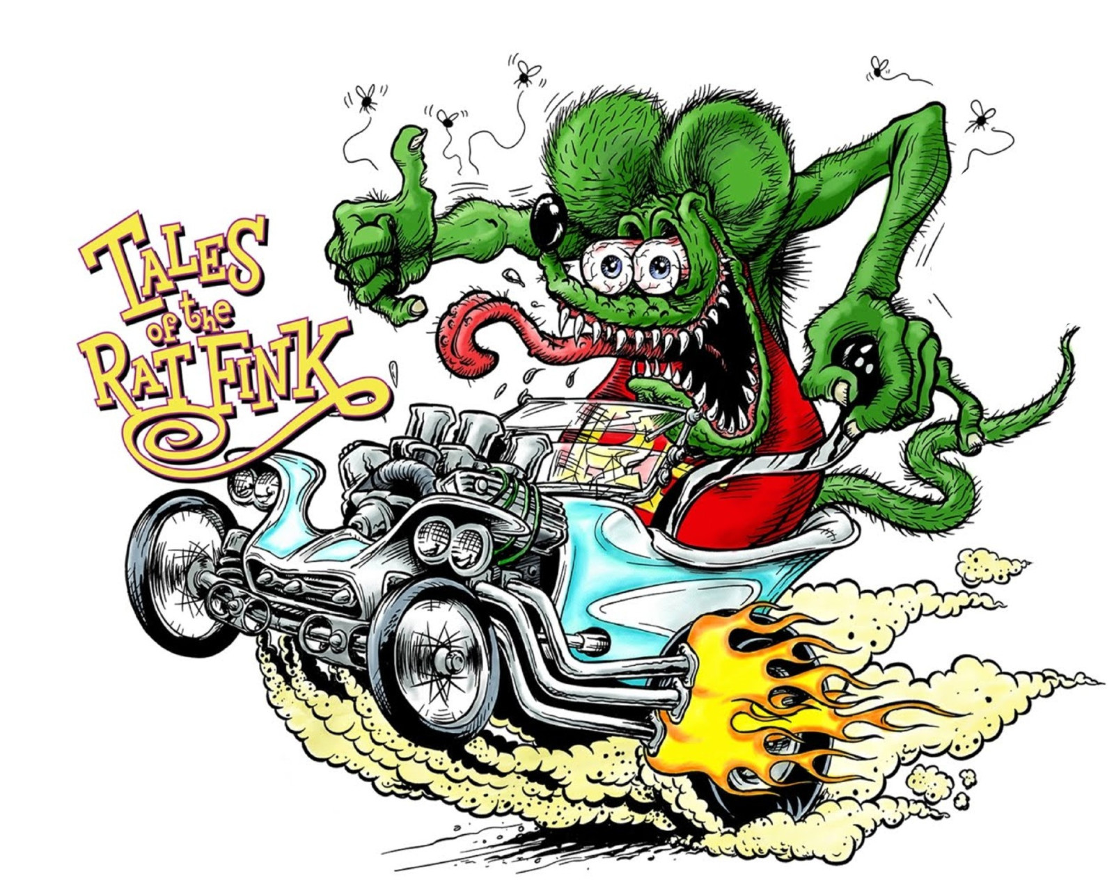RAT FINK Vinyl Decal / Sticker ** 5 Sizes ** gallery