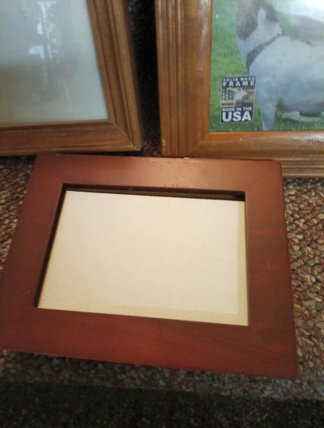 Picture Frame 3 Frames, Assorted Sizes (3x8, 8x10, 5x7) gallery