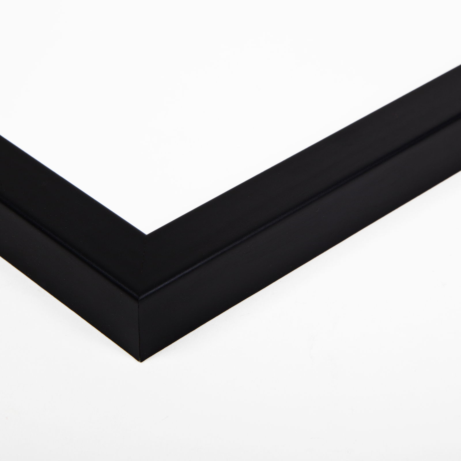 ArtToFrames .75" Custom Poster Frame Short Satin Black Wood 1416 Large gallery