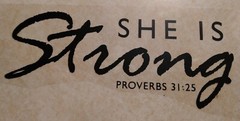 Proverbs 31:25 Decal