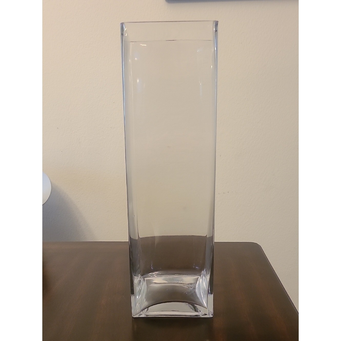 Clear 15.5" Glass Rectangular Vase - Home Accents gallery