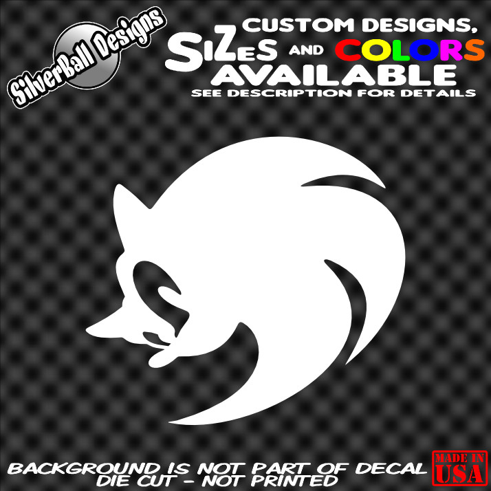 Sonic Hedgehog Modern Custom Decal Sticker Sega Nintendo Switch Xbox Car Window gallery