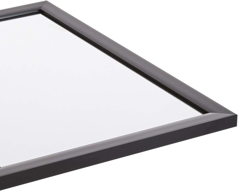 Rectangular Wall Mount Mirror Bedroom Living Room Entryway Standard Trim gallery