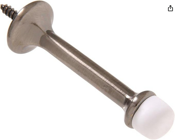 Hillman Hardware Essentials 852928 Rigid Door Stop Pewter Home & Office gallery