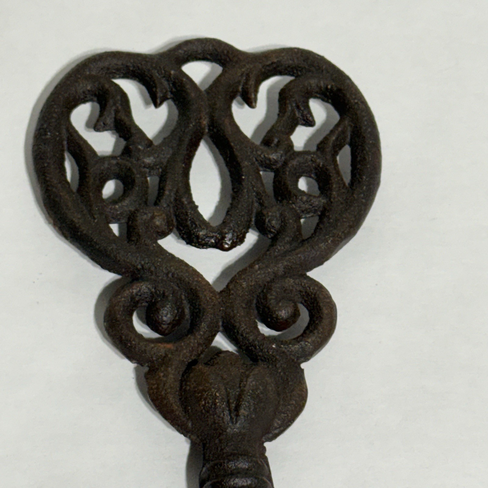 Cast Iron Decorative Rustic Skeleton Key 12” Long Wall Decor 25oz gallery