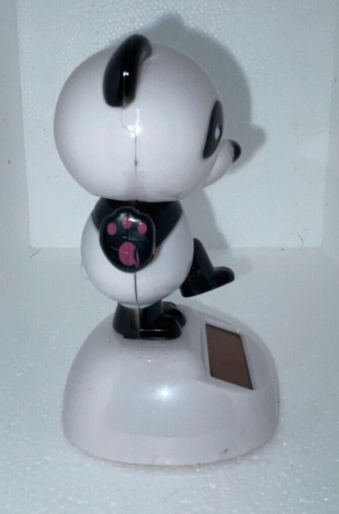 Flip Flap Solar Powered Dancing Panda Swing Dancer Novelty Crazy Bobblehead Toy gallery