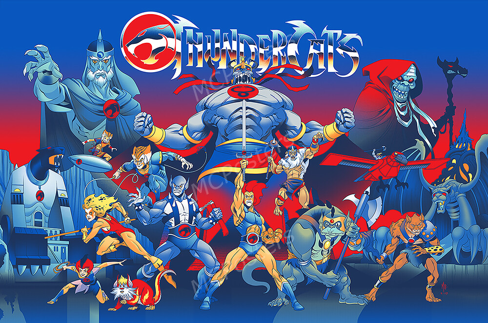 Thundercats Carton TV Show Series Premium POSTER MADE IN USA - TVS837 gallery