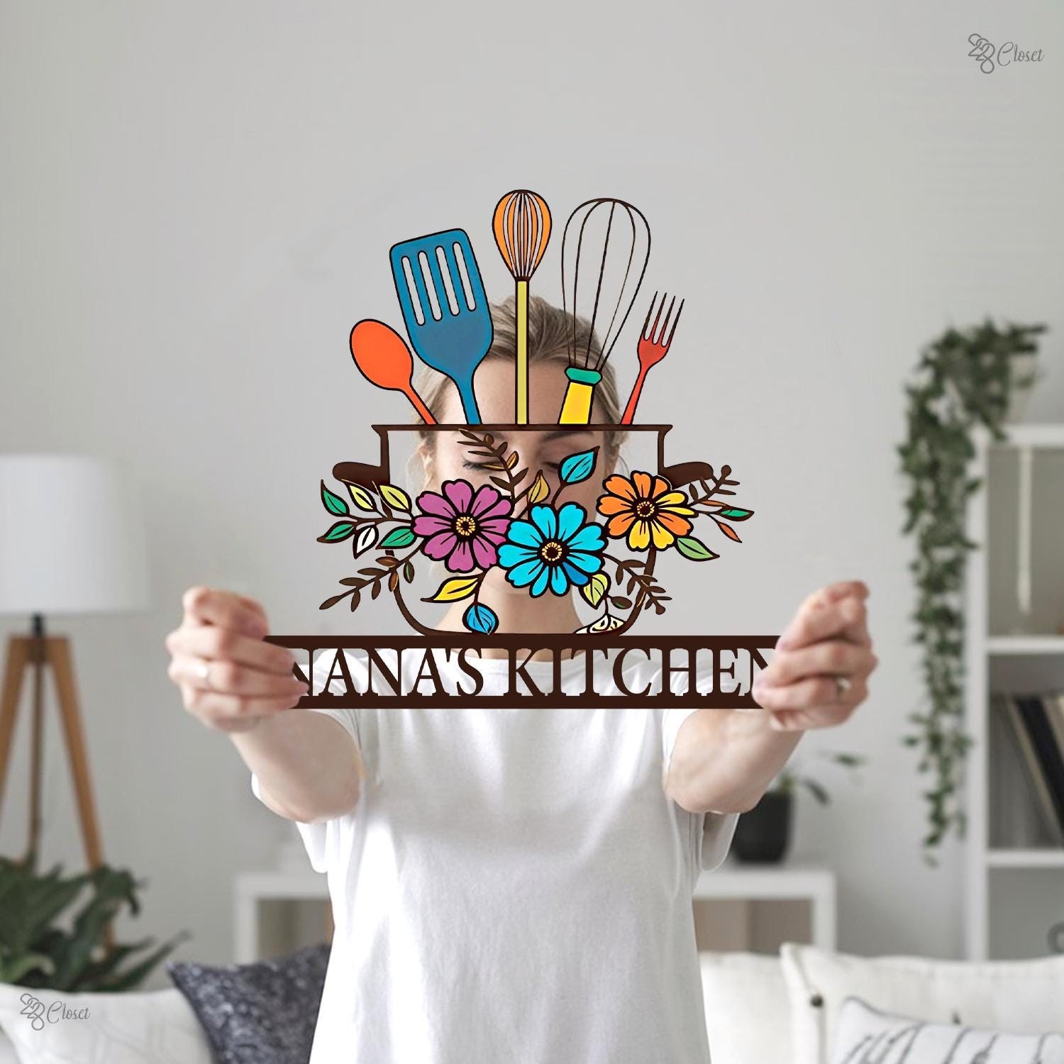 Personalized Kitchen Wall Decor, Sign for Kitchen, Metal Kitchen Sign gallery