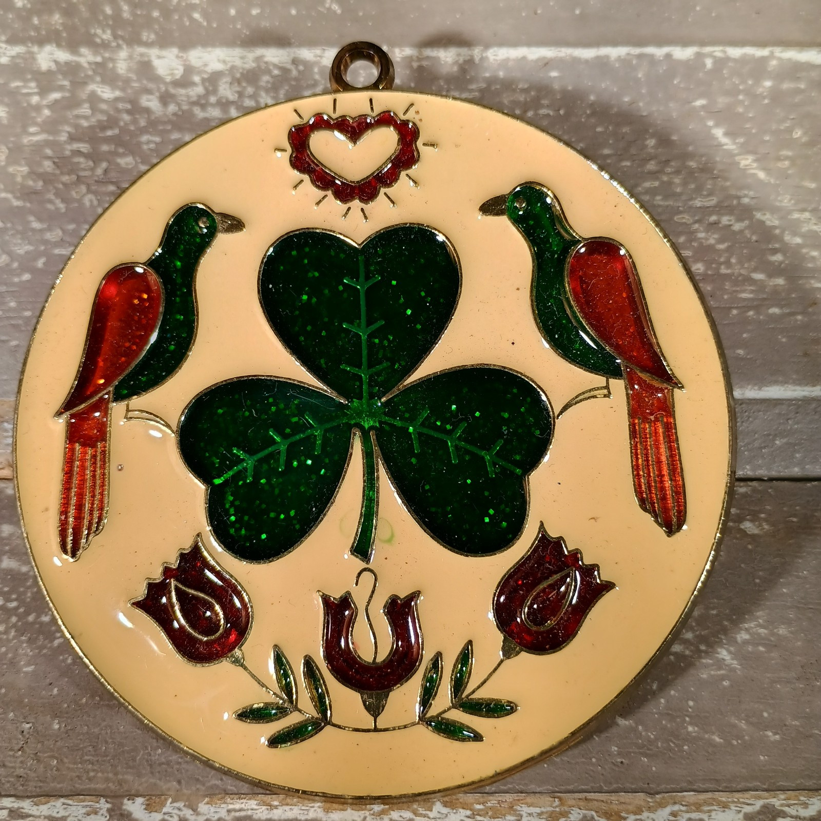 IRISH BLESSING SUNCATCHER. St Patrick's Day. Irish Heritage. 3.5 Inches gallery