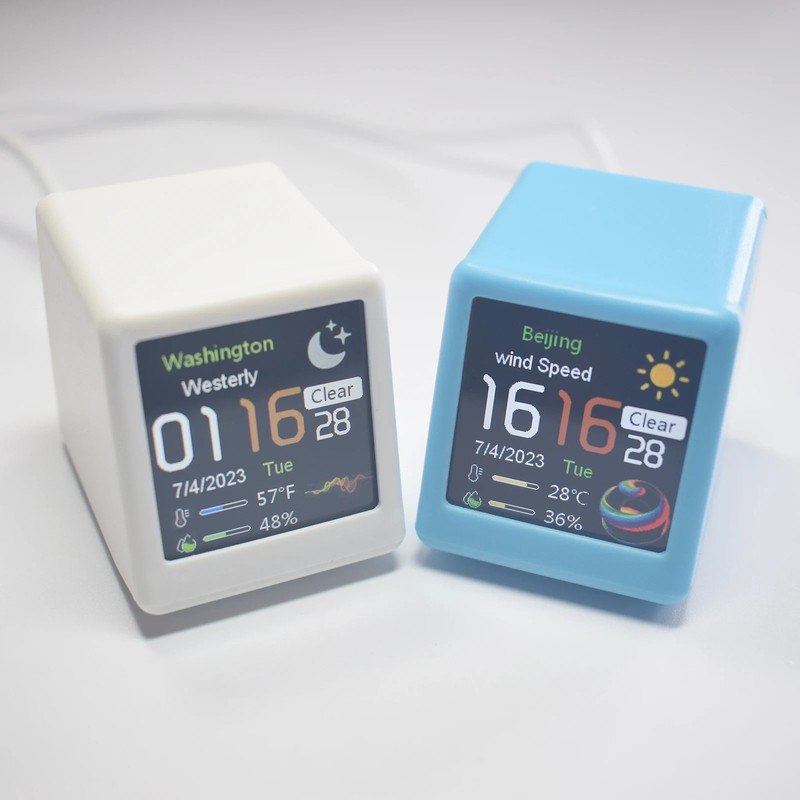 Colorful OLED Multi-Function Information Display WiFi Smart Desktop DIY Creative gallery