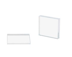 25 pk Acrylic Tile Squares Small Clear Plexiglass Pieces Art Projects 2 mm Thick