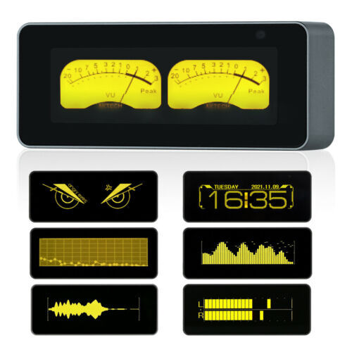 OLED Sound Level Meter Display Audio Spectrum Digital Analyzer For Home gallery