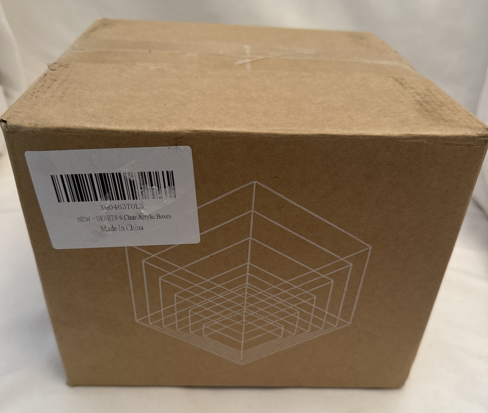OKBHTS Six Clear Acrylic Riser Boxes for Food/Other Displays - NEW gallery