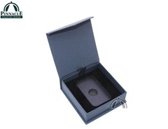 Display Box for 1oz Silver Bar in Air Tight Capsule w Black Velvet Interior