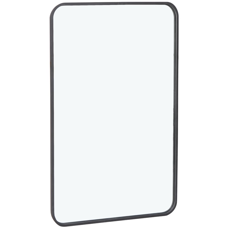 Black Rectangular Wall Mirror For Bathroom Bedroom Livingroom 24" x 36" gallery