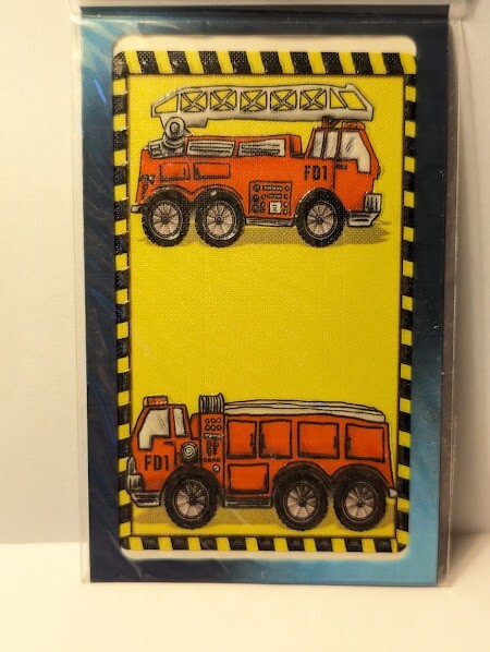 SwitchStix Designer Switchplate Cover Sticker Decal Firetrucks Single Rocker NEW gallery