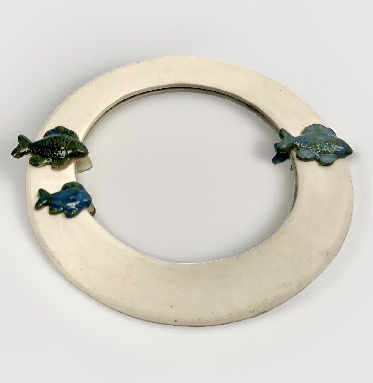 Round 3 Fish Mirror , Ceramic Fish gallery