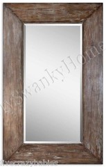 Extra Large Wall Mirror Oversize Rustic Wood 80 in Full Length Floor Leaner