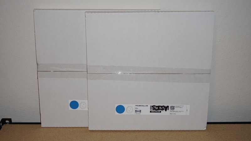 2 Set IKEA PRUNKHALLON Mirror Blue 15 ¾ " 40 cm | 105.818.90 gallery