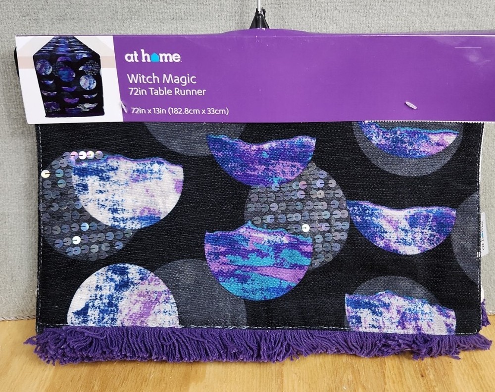 Witch Magic 72" Table Runner - Celestrial - Moon