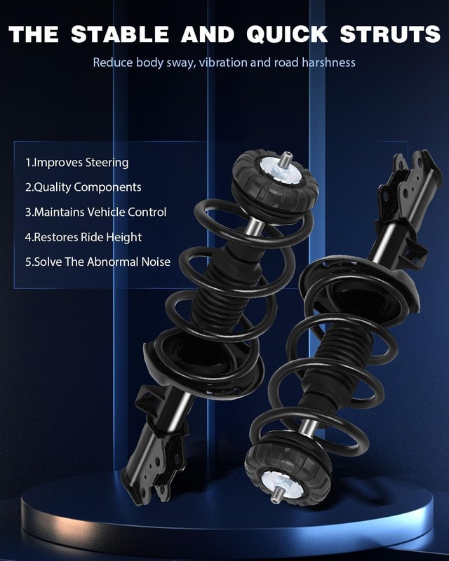 ECCPP Complete Struts Spring Assembly Shock Absorber Fit for Cadillac 2010-20... gallery