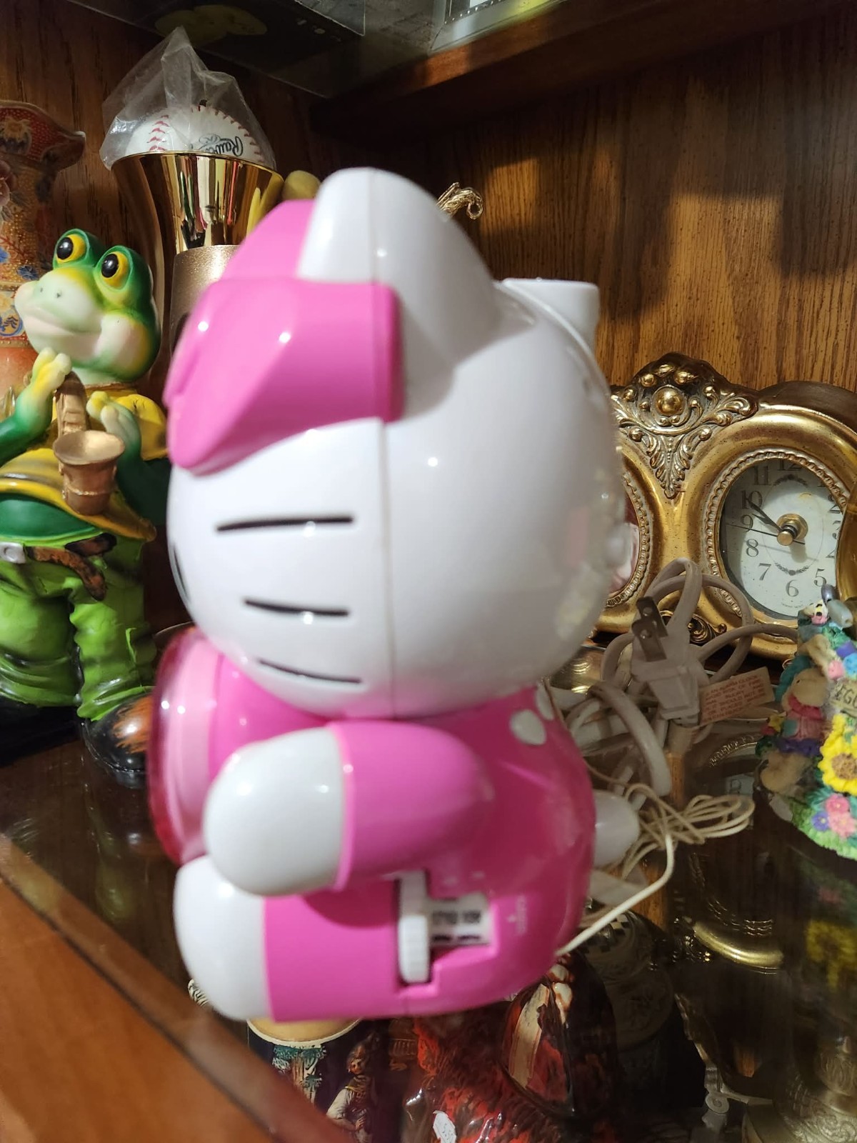 Hello Kitty 2012 Digital AM/FM Ceiling Projection Alarm Clock Radio KT2064P gallery