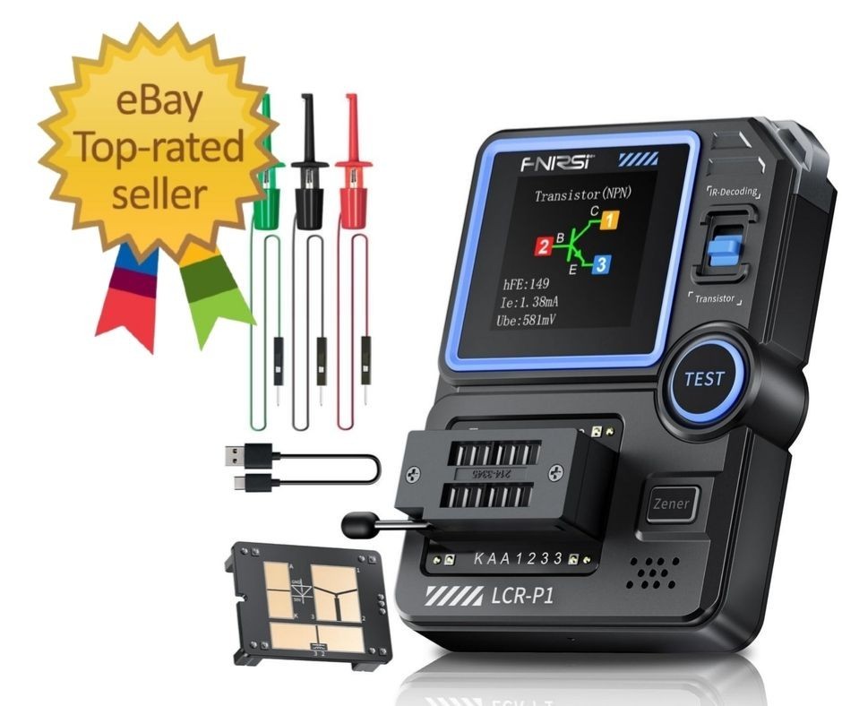 Multi-Function SMD Component Tester: Diode, Triode & Inductance Measurement Tool