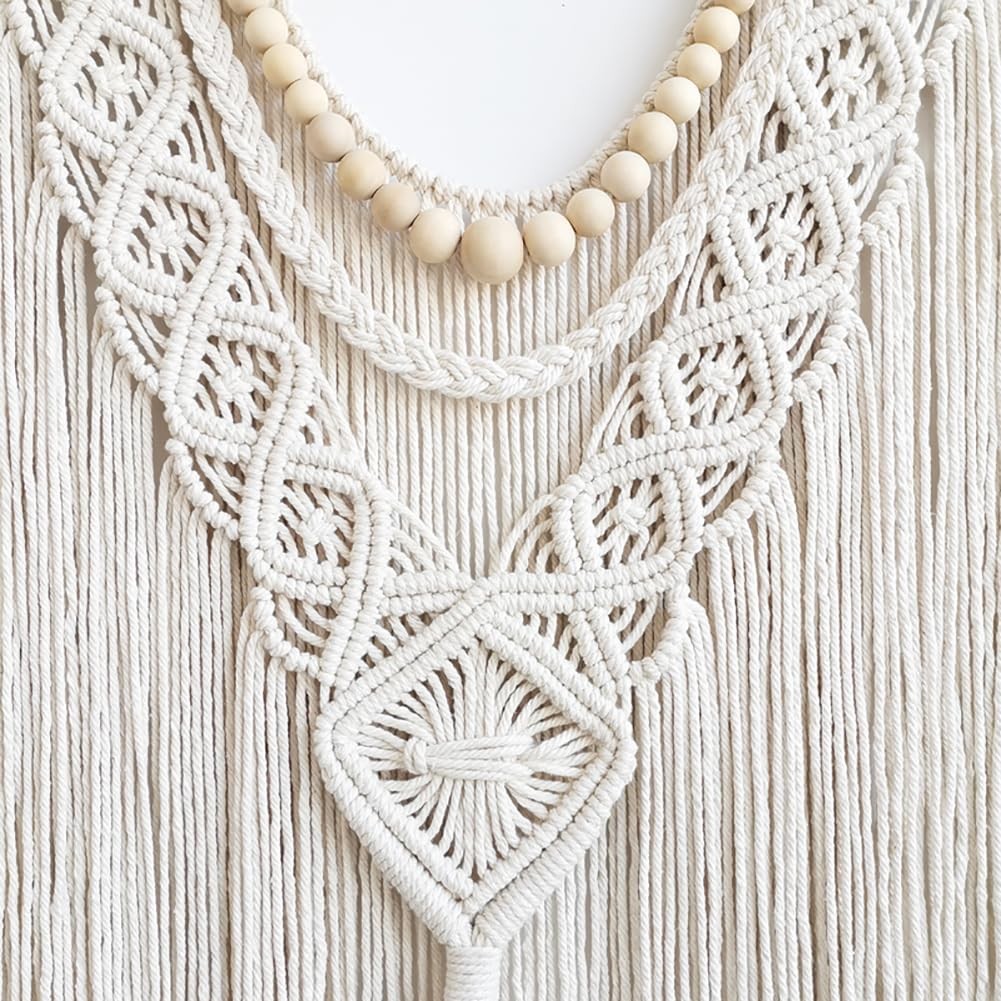 Achart Macrame Wall Hanging Large- Boho Wall Decor- large wall art- Wall Deco... gallery