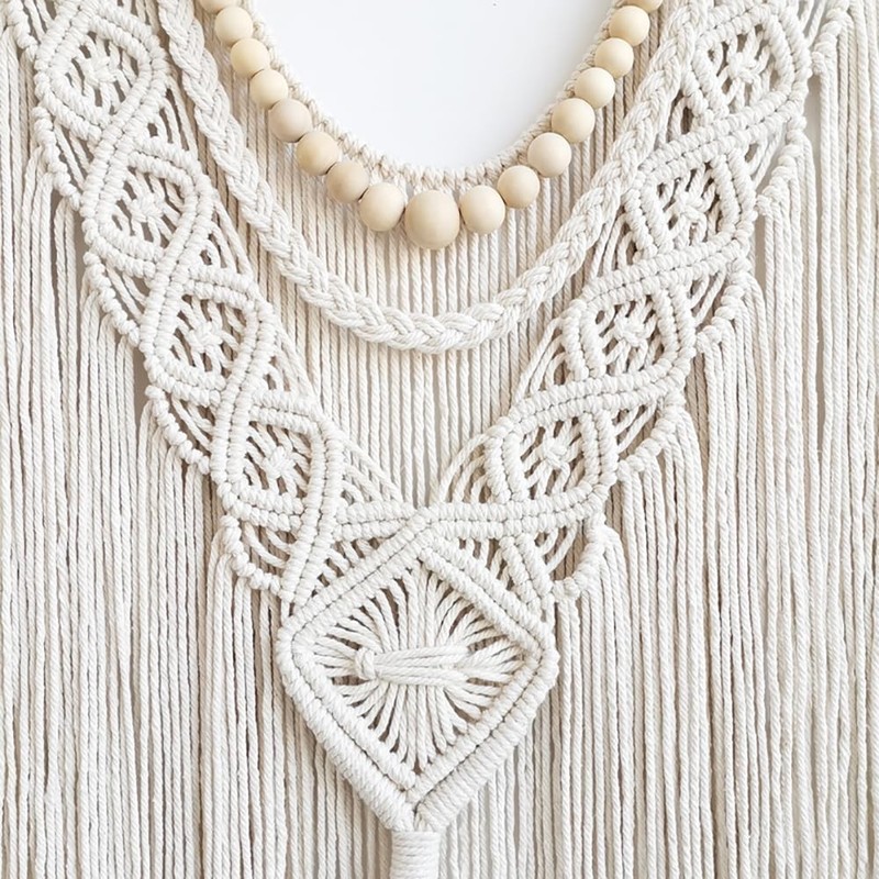 Achart Macrame Wall Hanging Large- Boho Wall Decor- large wall art- Wall Deco... gallery